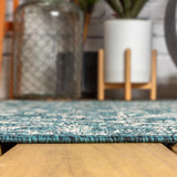 Malta Bohemian Medallion Textured Weave Indoor/outdoor Square Rug