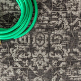 Malta Bohemian Medallion Textured Weave Indoor/outdoor Runner Rug
