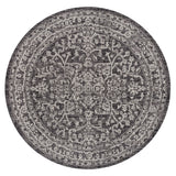 Malta Bohemian Medallion Textured Weave Indoor/outdoor Round Rug