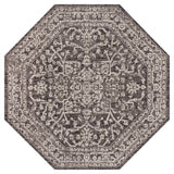 Malta Bohemian Medallion Textured Weave Indoor/outdoor Octagon Rug