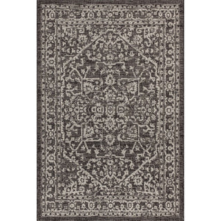 Malta Bohemian Medallion Textured Weave Indoor/outdoor Area Rug