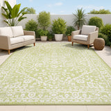 Malta Bohemian Medallion Textured Weave Indoor/outdoor Area Rug