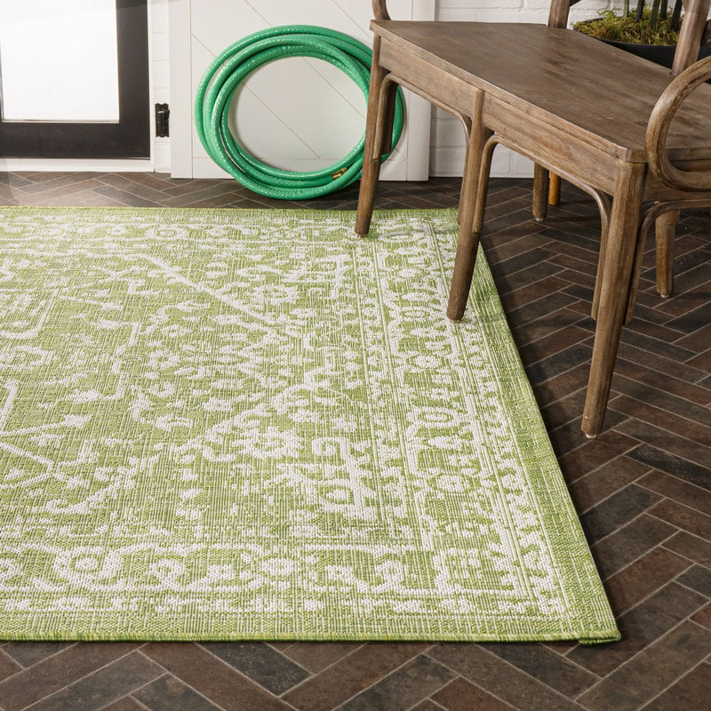 Malta Bohemian Medallion Textured Weave Indoor/outdoor Area Rug