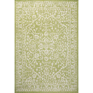 Malta Bohemian Medallion Textured Weave Indoor/outdoor Area Rug