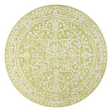 Malta Bohemian Medallion Textured Weave Indoor/outdoor Round Rug