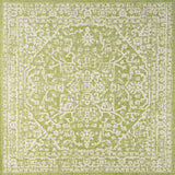 Malta Bohemian Medallion Textured Weave Indoor/outdoor Square Rug