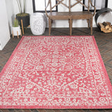 Malta Bohemian Medallion Textured Weave Indoor/outdoor Area Rug