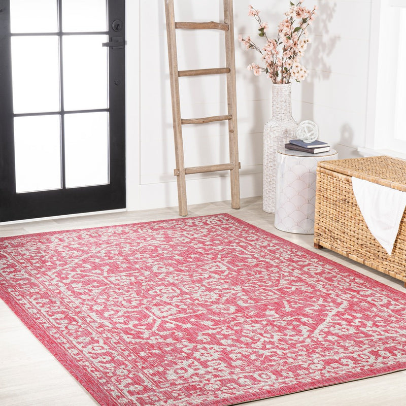 Malta Bohemian Medallion Textured Weave Indoor/outdoor Area Rug
