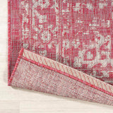 Malta Bohemian Medallion Textured Weave Indoor/outdoor Square Rug