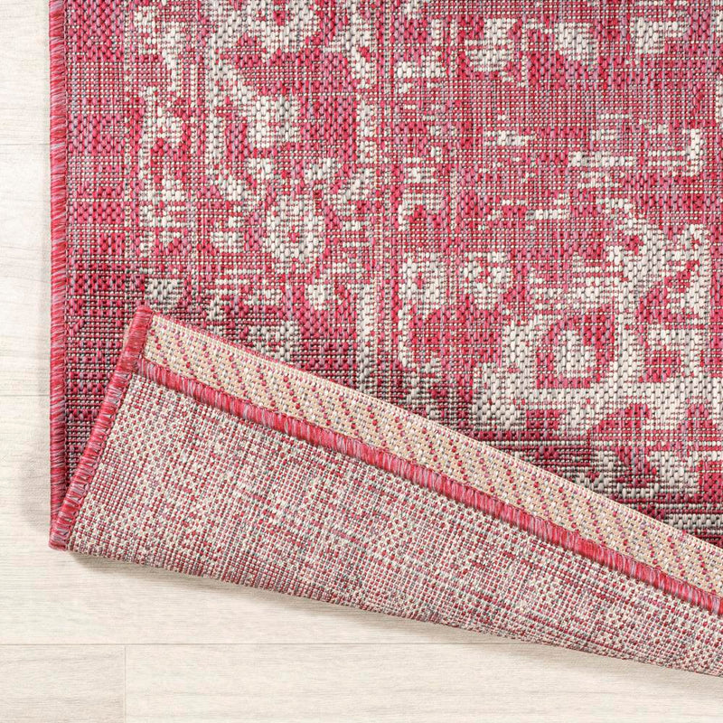 Malta Bohemian Medallion Textured Weave Indoor/outdoor Square Rug
