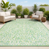 Malta Bohemian Medallion Textured Weave Indoor/outdoor Area Rug