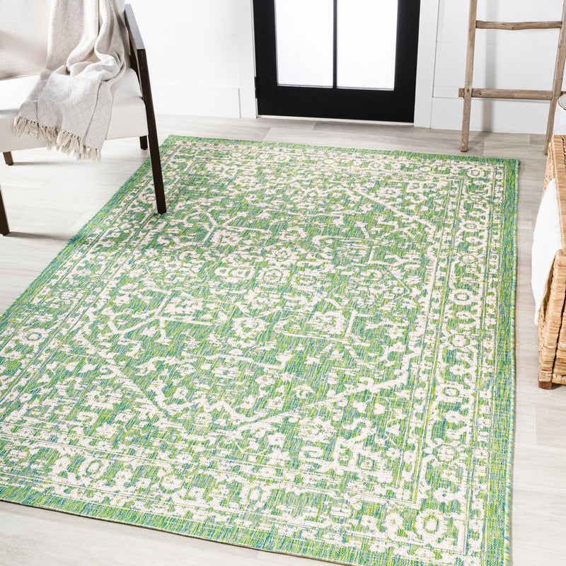 Malta Bohemian Medallion Textured Weave Indoor/outdoor Area Rug