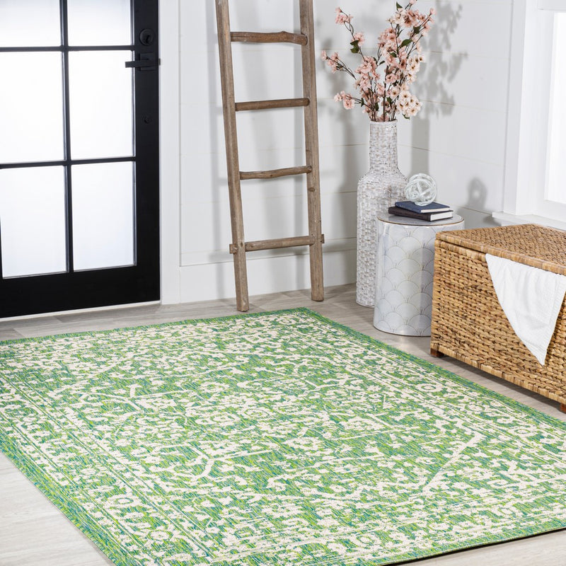 Malta Bohemian Medallion Textured Weave Indoor/outdoor Area Rug