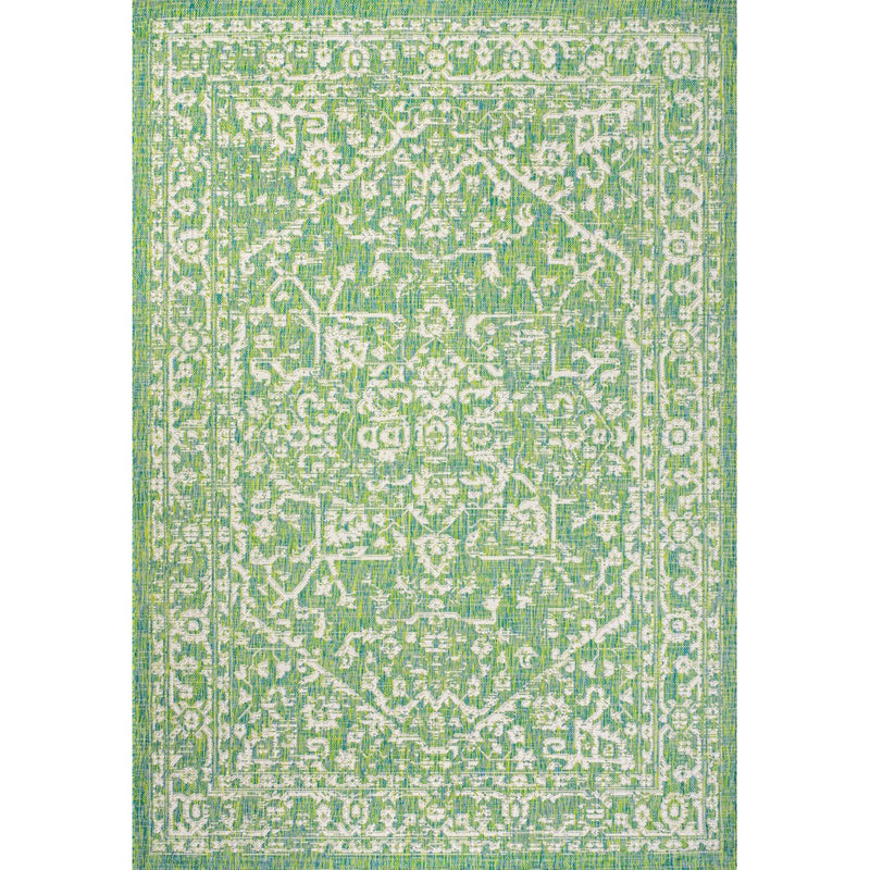 Malta Bohemian Medallion Textured Weave Indoor/outdoor Area Rug