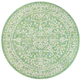 Malta Bohemian Medallion Textured Weave Indoor/outdoor Round Rug