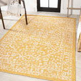 Malta Bohemian Medallion Textured Weave Indoor/outdoor Area Rug
