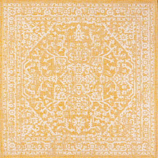 Malta Bohemian Medallion Textured Weave Indoor/outdoor Square Rug