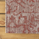 Estrella Bohemian Medallion Textured Weave Indoor/outdoor Square Rug