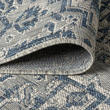 Estrella Bohemian Medallion Textured Weave Indoor/outdoor Square Rug