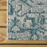 Estrella Bohemian Medallion Textured Weave Indoor/outdoor Square Rug