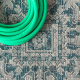 Estrella Bohemian Medallion Textured Weave Indoor/outdoor Runner Rug