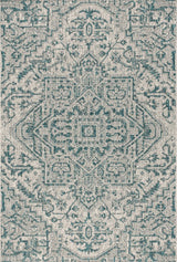 Estrella Bohemian Medallion Textured Weave Indoor/outdoor Area Rug