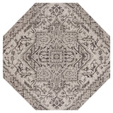 Estrella Bohemian Medallion Textured Weave Indoor/outdoor Octagon Rug