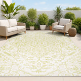 Estrella Bohemian Medallion Textured Weave Indoor/outdoor Area Rug