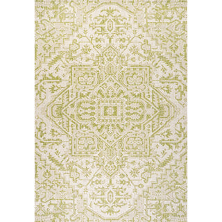 Estrella Bohemian Medallion Textured Weave Indoor/outdoor Area Rug