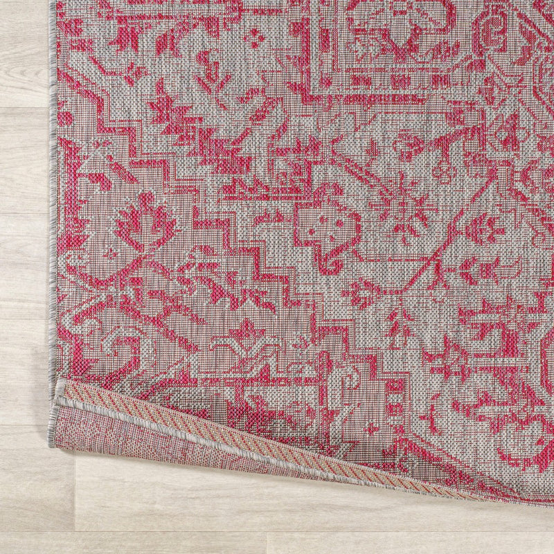 Estrella Bohemian Medallion Textured Weave Indoor/outdoor Square Rug