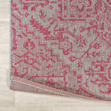 Estrella Bohemian Medallion Textured Weave Indoor/outdoor Runner Rug
