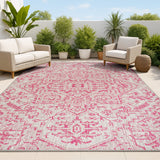 Estrella Bohemian Medallion Textured Weave Indoor/outdoor Area Rug