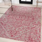 Estrella Bohemian Medallion Textured Weave Indoor/outdoor Area Rug