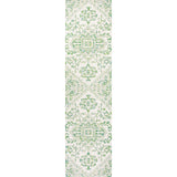 Estrella Bohemian Medallion Textured Weave Indoor/outdoor Runner Rug