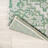 Estrella Bohemian Medallion Textured Weave Indoor/outdoor Square Rug