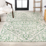 Estrella Bohemian Medallion Textured Weave Indoor/outdoor Area Rug