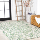 Estrella Bohemian Medallion Textured Weave Indoor/outdoor Area Rug