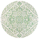 Estrella Bohemian Medallion Textured Weave Indoor/outdoor Round Rug