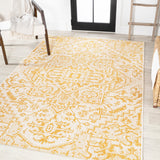 Estrella Bohemian Medallion Textured Weave Indoor/outdoor Area Rug