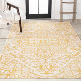 Estrella Bohemian Medallion Textured Weave Indoor/outdoor Area Rug