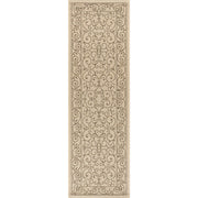 Charleston Vintage Filigree Textured Weave Indoor/outdoor Runner Rug