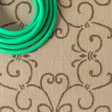 Charleston Vintage Filigree Textured Weave Indoor/outdoor Area Rug