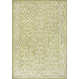 Charleston Vintage Filigree Textured Weave Indoor/outdoor Area Rug