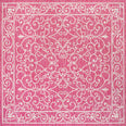 Fuchsia/Light Gray