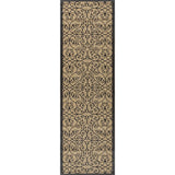 Madrid Vintage Filigree Textured Weave Indoor/outdoor Runner Rug