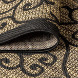 Madrid Vintage Filigree Textured Weave Indoor/outdoor Area Rug