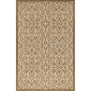 Madrid Vintage Filigree Textured Weave Indoor/outdoor Area Rug
