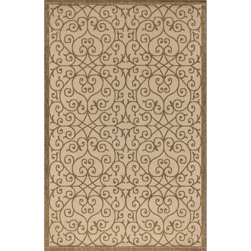 Madrid Vintage Filigree Textured Weave Indoor/outdoor Area Rug