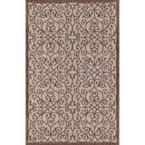 Madrid Vintage Filigree Textured Weave Indoor/outdoor Area Rug