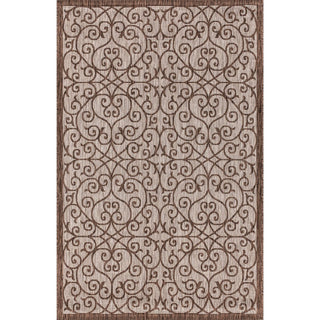 Madrid Vintage Filigree Textured Weave Indoor/outdoor Area Rug